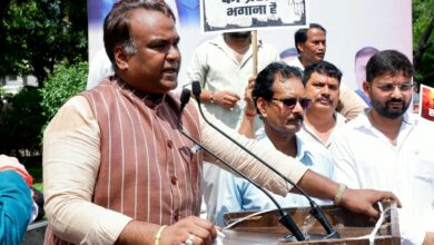 हल्द्वानी प्रकरण को लेकर भाजपा ने की सामाजिक सौहार्द संकल्प धरना एवं मार्च कांग्रेस नेता राहुल गांधी पर जातीय एवं सामाजिक सौहार्द बिगाड़ने की राजनीति का आरोप