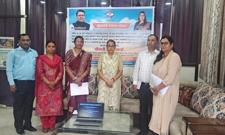 कैबिनेट मंत्री रेखा आर्या ने की वात्सल्य योजना के तहत 4812 लाभार्थियों को 2.87 करोड़ रुपये की आर्थिक सहायता राशि वितरित कैबिनेट मंत्री रेखा आर्या ने की वात्सल्य योजना के तहत 4812 लाभार्थियों को 2.87 करोड़ रुपये की आर्थिक सहायता राशि वितरित