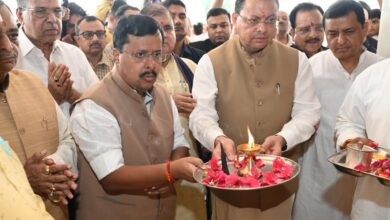 मुख्यमंत्री ने महालक्ष्मी अष्टभुजा मंदिर में पूजा-अर्चना कर प्रदेश की सुख-समृद्धि की कामना की