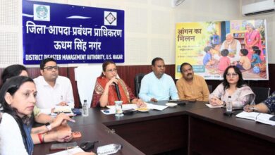 महिला सशक्तिकरण एवं बाल विकाश मंत्री रेखा आर्या ने की “आंगन का मिलन”कार्यक्रम के सफल आयोजन को लेकर जनपद स्तरीय अधिकारियो के साथ बैठक, आयोजन को सफल बनाने के दिए दिशा निर्देश