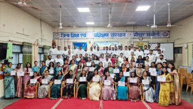 नवनियुक्त एलटी ग्रेड शिक्षकों का पांच दिवसीय प्रेरण अभिमुखीकरण प्रशिक्षण संपन्न नवनियुक्त एलटी ग्रेड शिक्षकों का पांच दिवसीय प्रेरण अभिमुखीकरण प्रशिक्षण संपन्न