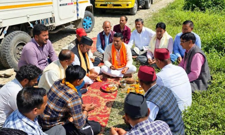 ₹8.67 करोड़ की लागत से बनेगा नलगांव–भटियाणा मोटरमार्ग, भूमि पूजन के साथ निर्माण कार्य का शिलान्यास