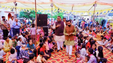 महानगर अध्यक्ष सिद्धार्थ उमेश अग्रवाल के नेतृत्व में नवरात्रि के शुभ अवसर पर 11 हजार कन्या पूजन का लक्ष्य