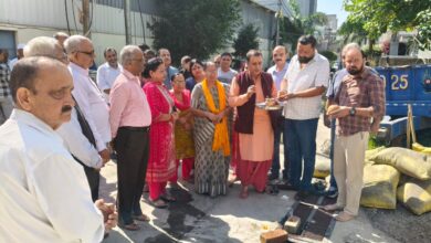 कैंट विधायक सविता कपूर ने सी.सी.सड़क निर्माण कार्य का किया शिलान्यास
