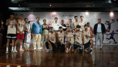 डीआईटी विश्वविद्यालय में स्फूर्ति 2026–2.0 का भव्य समापन, देशभर की 100 से अधिक टीमों ने खेल महोत्सव में लिया हिस्सा डीआईटी विश्वविद्यालय में स्फूर्ति 2026–2.0 का भव्य समापन, देशभर की 100 से अधिक टीमों ने खेल महोत्सव में लिया हिस्सा